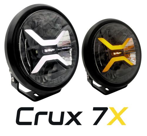 Reflektor SKYLED Crux 7X FI170 FULL LED z białym/pomarańczowym dynamicznym światłem pozycyjnym, nr kat. 133000447 - zdjęcie 1